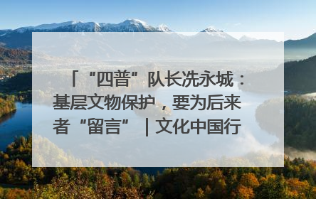 “四普”队长冼永城：基层文物保护，要为后来者“留言”｜文化中国行·我在广东找文物