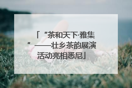 “茶和天下·雅集”——壮乡茶韵展演活动亮相悉尼