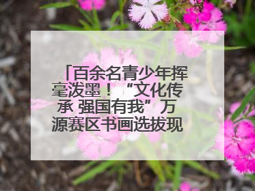百余名青少年挥毫泼墨！“文化传承 强国有我”万源赛区书画选拔现场精彩绝伦