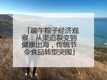 端午粽子经济观察：从渠道裂变到健康出海，传统节令食品转型突围