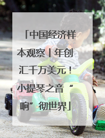 中国经济样本观察丨年创汇千万美元！小提琴之音“响”彻世界