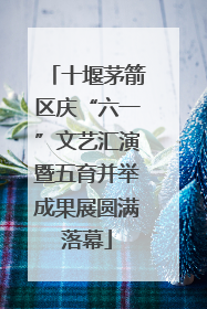 十堰茅箭区庆“六一”文艺汇演暨五育并举成果展圆满落幕