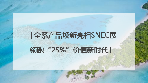 全系产品焕新亮相SNEC展 领跑“25%”价值新时代