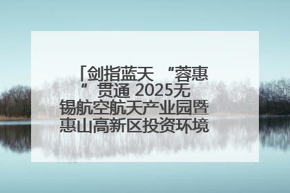 剑指蓝天 “蓉惠”贯通 2025无锡航空航天产业园暨惠山高新区投资环境推介会在成都举行