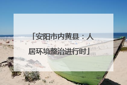 安阳市内黄县：人居环境整治进行时