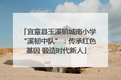 宜章县玉溪镇城南小学“溪韧中队”：传承红色基因 锻造时代新人