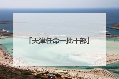 天津任命一批干部
