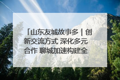 山东友城故事多｜创新交流方式 深化多元合作 聊城加速构建全球友城新格局