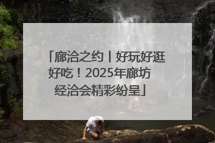 廊洽之约丨好玩好逛好吃！2025年廊坊经洽会精彩纷呈