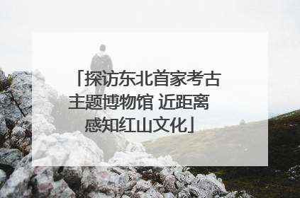 探访东北首家考古主题博物馆 近距离感知红山文化