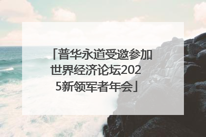 普华永道受邀参加世界经济论坛2025新领军者年会