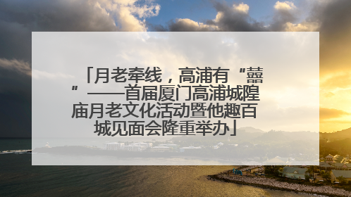 月老牵线，高浦有“囍”——首届厦门高浦城隍庙月老文化活动暨他趣百城见面会隆重举办