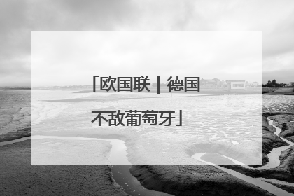 欧国联｜德国不敌葡萄牙