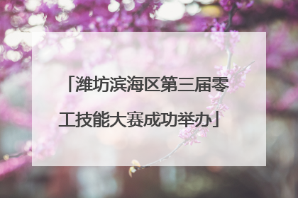 潍坊滨海区第三届零工技能大赛成功举办