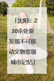 沈阳：230余处新发现不可移动文物重现城市记忆