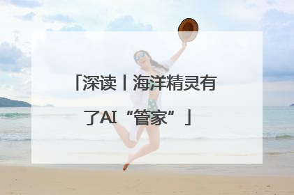 深读丨海洋精灵有了AI“管家”