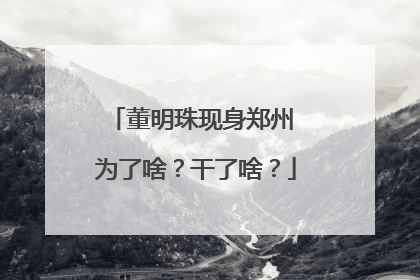 董明珠现身郑州 为了啥？干了啥？