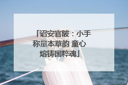诏安官陂：小手称量本草韵 童心熔铸国粹魂