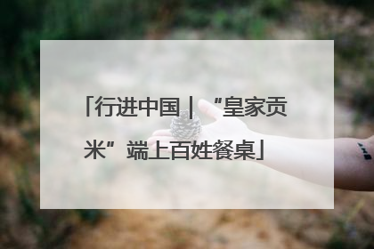 行进中国｜“皇家贡米”端上百姓餐桌
