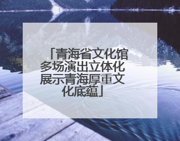 青海省文化馆多场演出立体化展示青海厚重文化底蕴