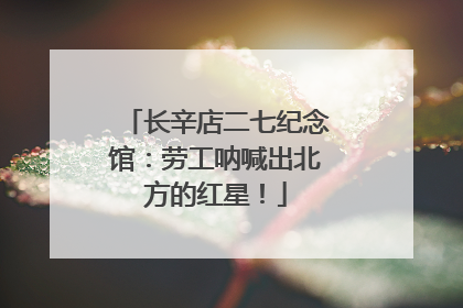 长辛店二七纪念馆：劳工呐喊出北方的红星！