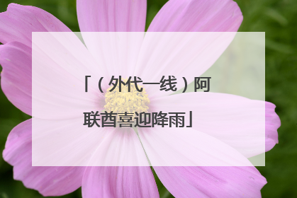 （外代一线）阿联酋喜迎降雨